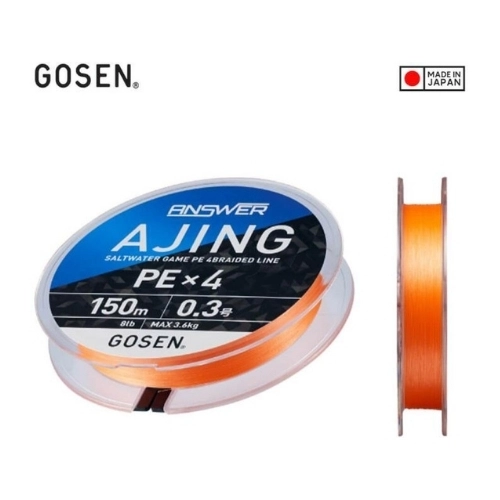 Gosen%20Answer%20Ajing%20PE%20X4%20LRF%20Örgü%20İp%20Misina%200.25pe%20150m