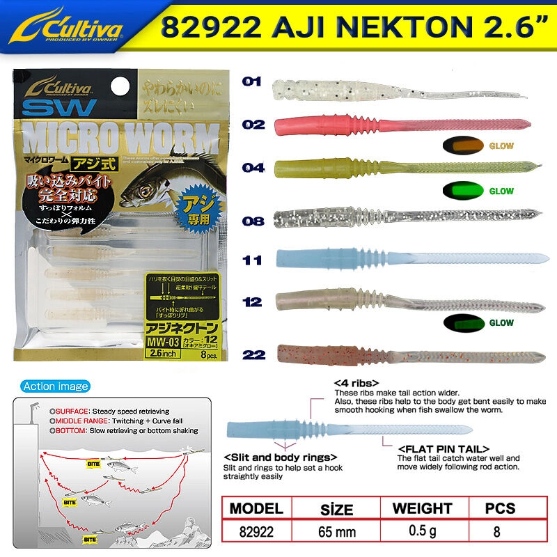 Owner%2082922%20Aji%20Nekton%20LRF%20Silikon%20Yem%206.5%20cm