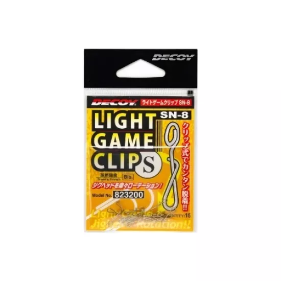 Decoy Light Game Clip SN-8 – LRF Jighead Klipsi
