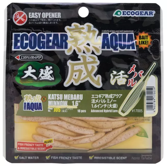 Ecogear Aqua Katsu Mebaru Minnow | LRF Dükkanı