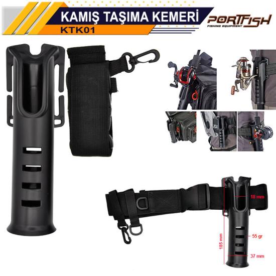 Portfish Kamış Taşıma Kemeri | Pratik ve Ayarlanabilir Sistem – LRF Dükkanı