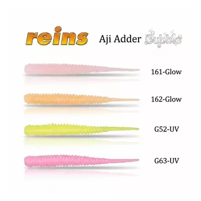 Reins Aji Adder Bubble | Kabarcık LRF Silikonu